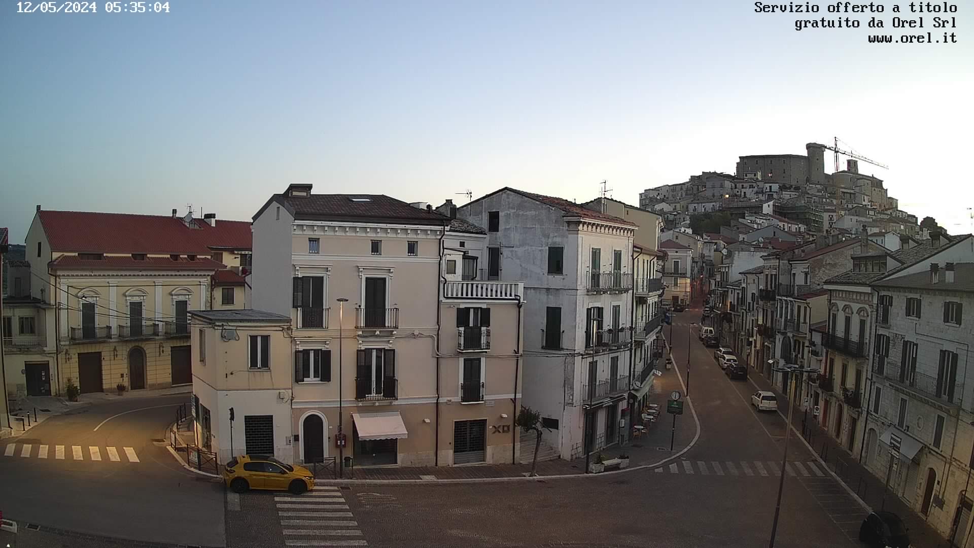 immagine della webcam nei dintorni di Sant'Eufemia a Maiella: webcam Casoli