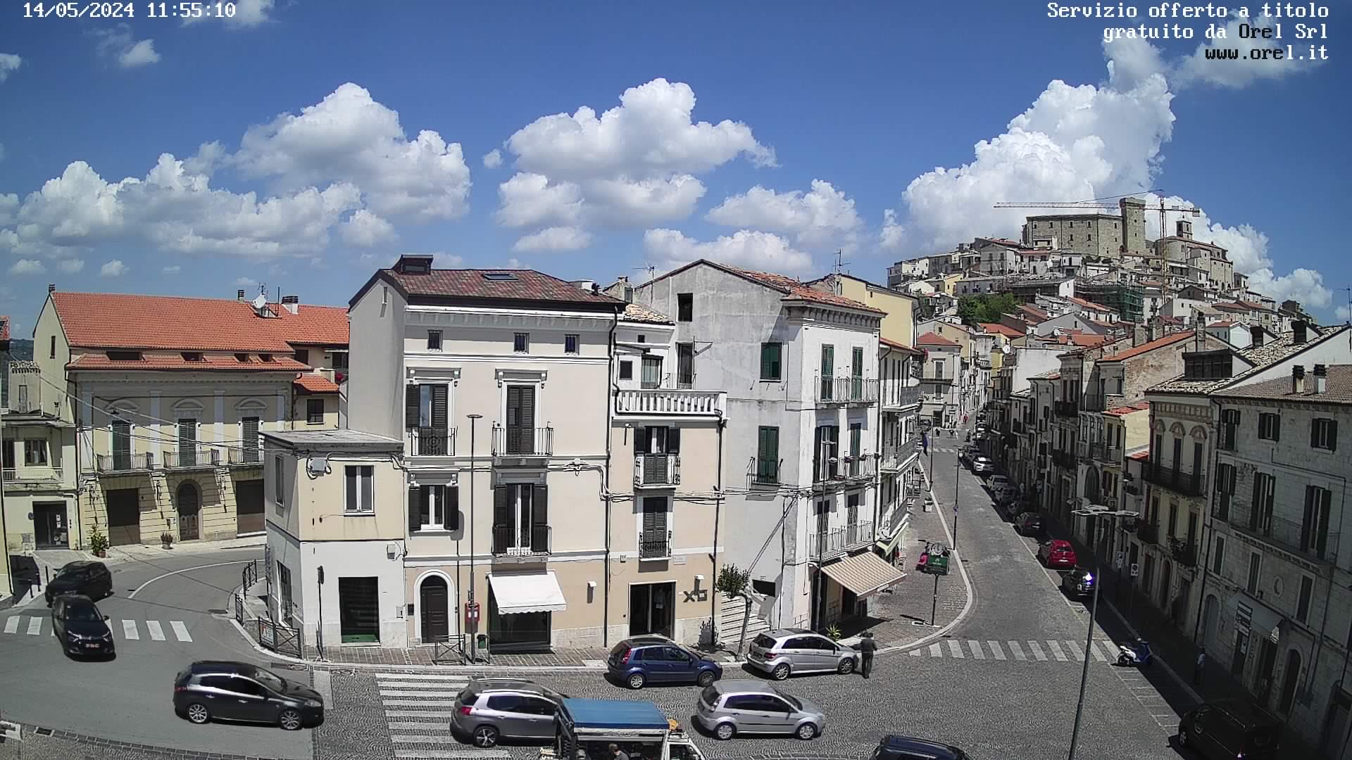 immagine della webcam nei dintorni di Pizzoferrato: webcam Casoli