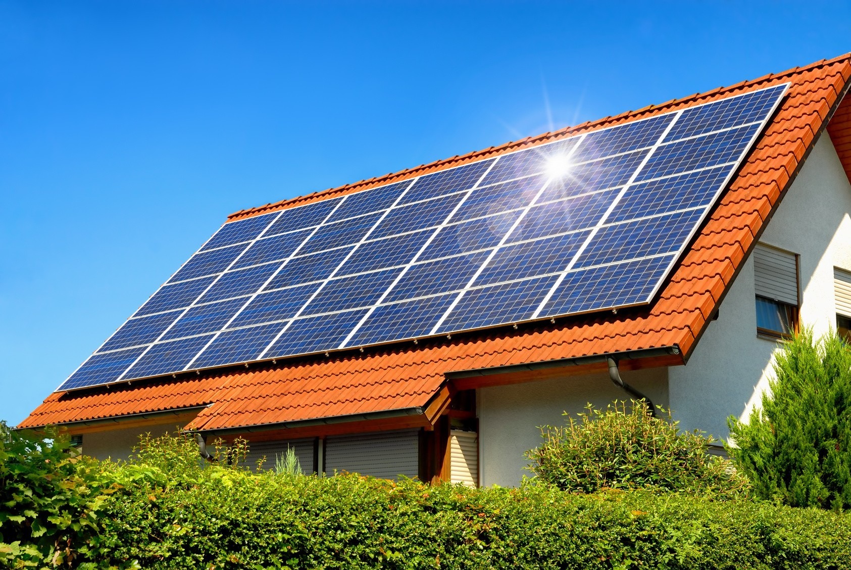 Impianto fotovoltaico su casa